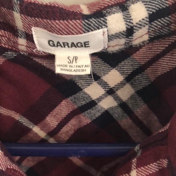 Garage flannel Vest - Picture 2 of 2